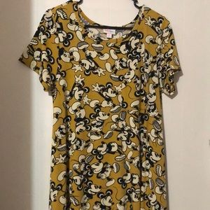 Lularoo Carly with vintage Mickey low / high dress